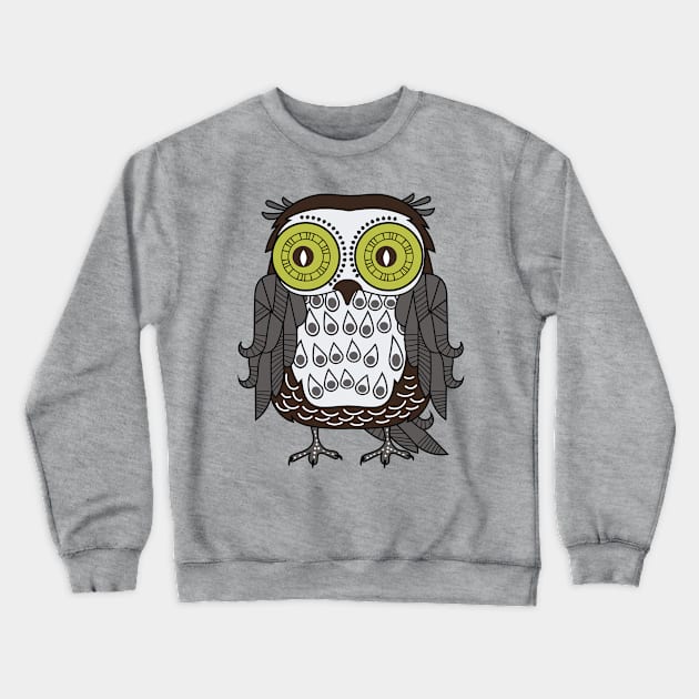 Owl Crewneck Sweatshirt by Original_Badman